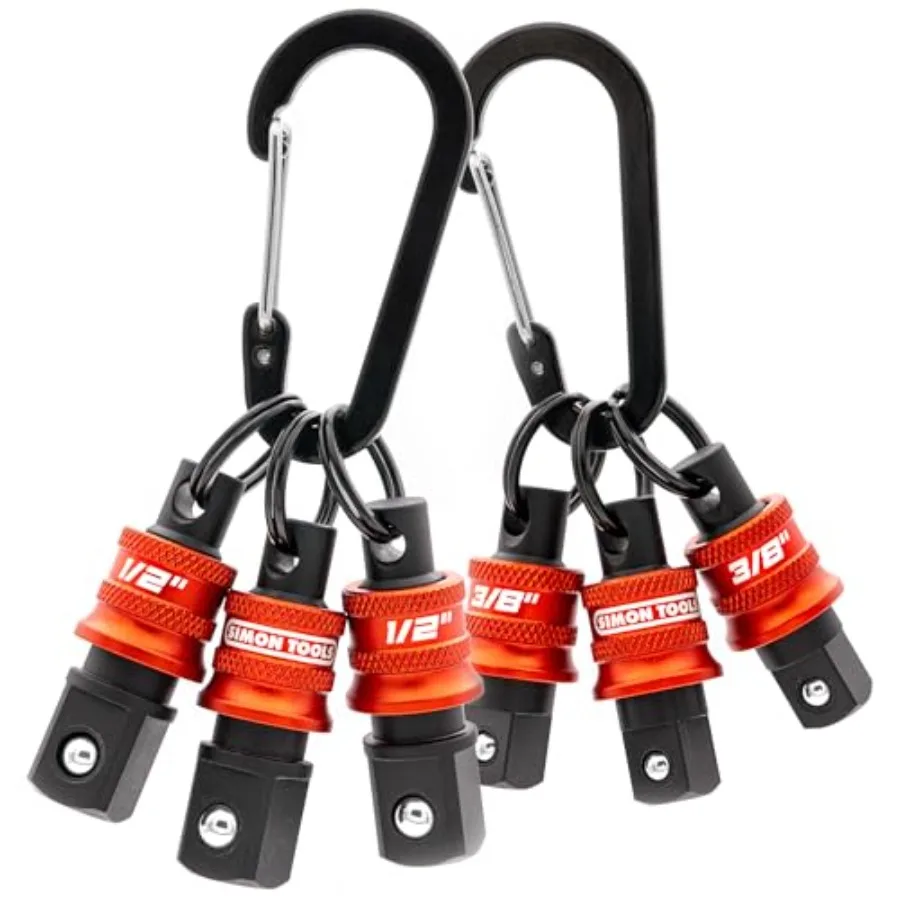 

Набор брелоков-держателей для торцевых ключей Simon Tools 1/2 и 3/8 дюйма