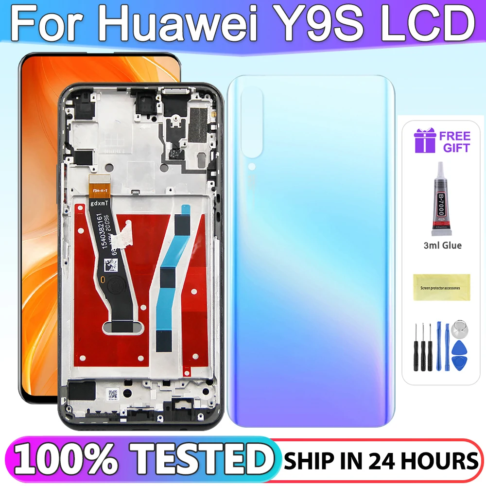 

6.59'' LCD Replacement For Huawei Y9S STK-L21 STK-LX3 STK-L22 Display Touch Screen Digitizer For P Smart Pro 2019 Screen