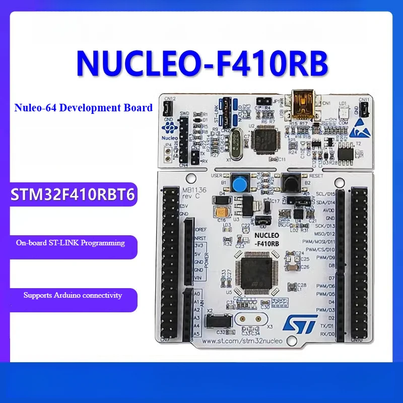 NUCLEO-F410RB STM32 Плата разработки Nucleo-64 STM32F410RBT6