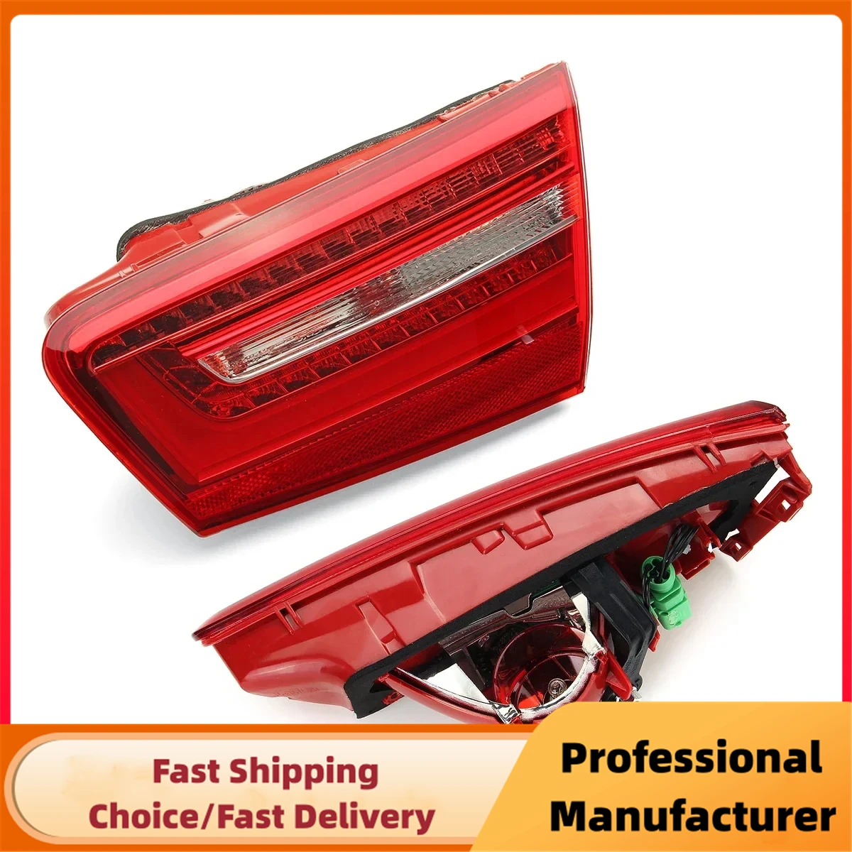 LED Car Rear Tail Light Brake Lamp For Audi A6 C7 2010-2016 4GD945093 4GD945094 Reverse Bumper Light Warning Signal Light