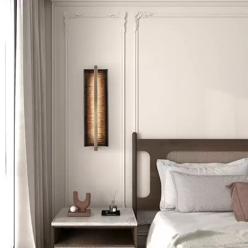 Postmodern minimalist entry wall lamp model room B & B aisle entrance design villa balcony Xinzhong