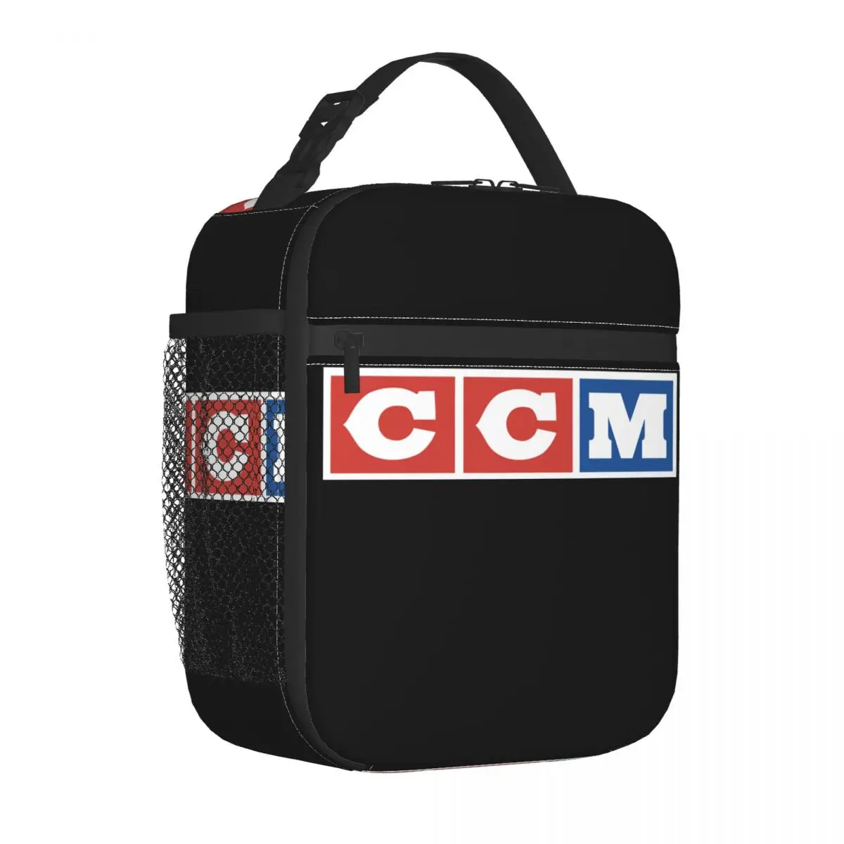 CCM Canada Logo Hockey Insulated Lunch Bag for Women Waterproof Cooler Thermal Bento Box Office Picnic Travel