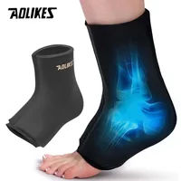 AOLIKES 1PCS Paquete de hielo para tobillo para lesiones Gel premium reutilizable para terapia de hielo y calor 360 °   Cobertura total para lesiones de tobillo esguince