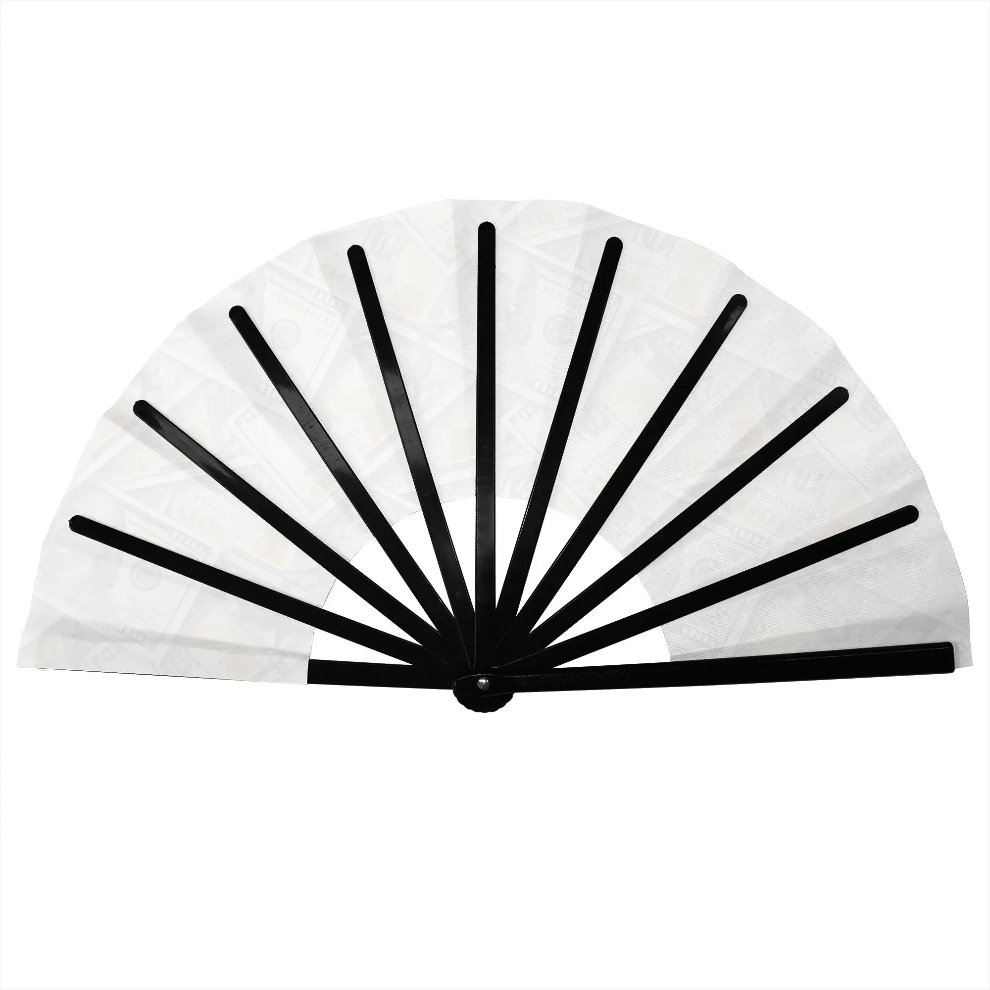 US Dollars Hand Fan Promotional Gift Party Hundred Dollars Bills Money Durable Folding Fans Novelty Bulk Pack Fan