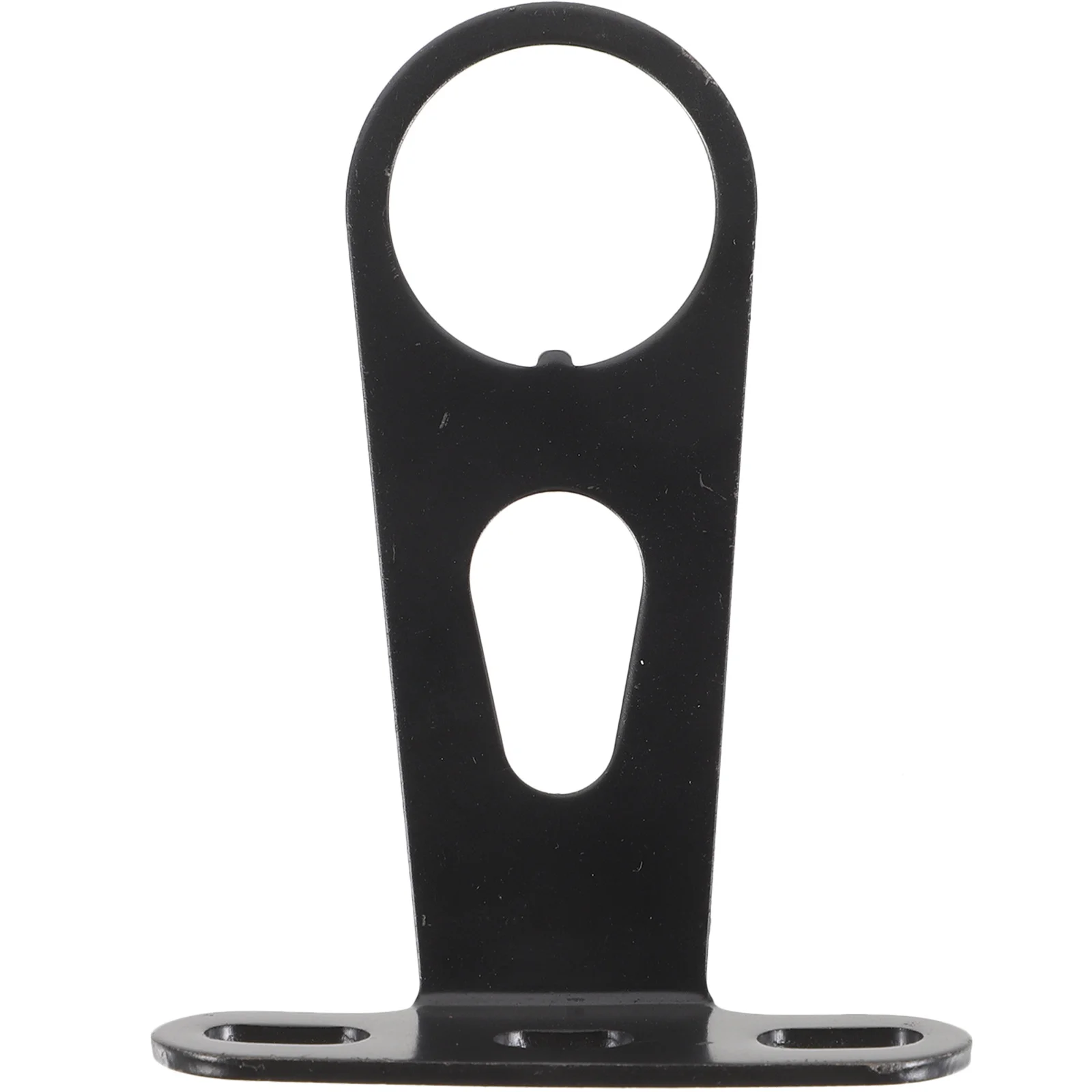 

Крепление на вилку велосипеда, металлическая подставка для велосипедного фонаря, простая, но практичная, противоскользящая, противоударная, простая установка, прочная стойка для светильника