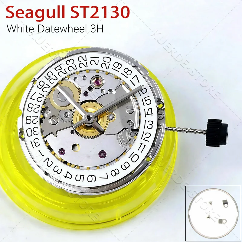

Seagull ST2130 Automatic Mechanical Movement 28 Jewels 28800 bph 48 Hours Replacement ETA 2824 PT5000 Movement High Accuracy