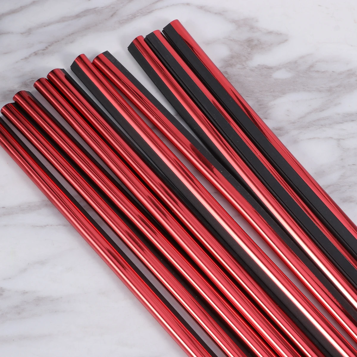 

10pcs Car Air Condition Pvc Flexible Outlet Trim Decorative Strip For All Vehicles Red Durable Scratch-Free Auto Vent Trim Car