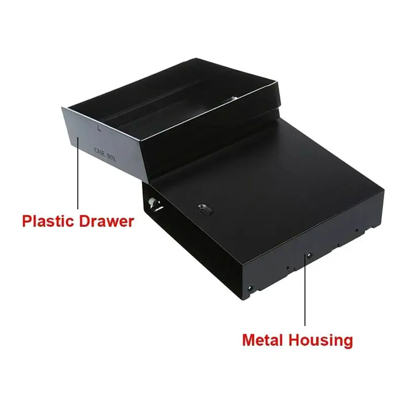 Desktop Storage Box Organizer Drawer Optical Drives 5.25Inch Front Panel Storage Holders & Racks For Desktop PC Computer-AT35