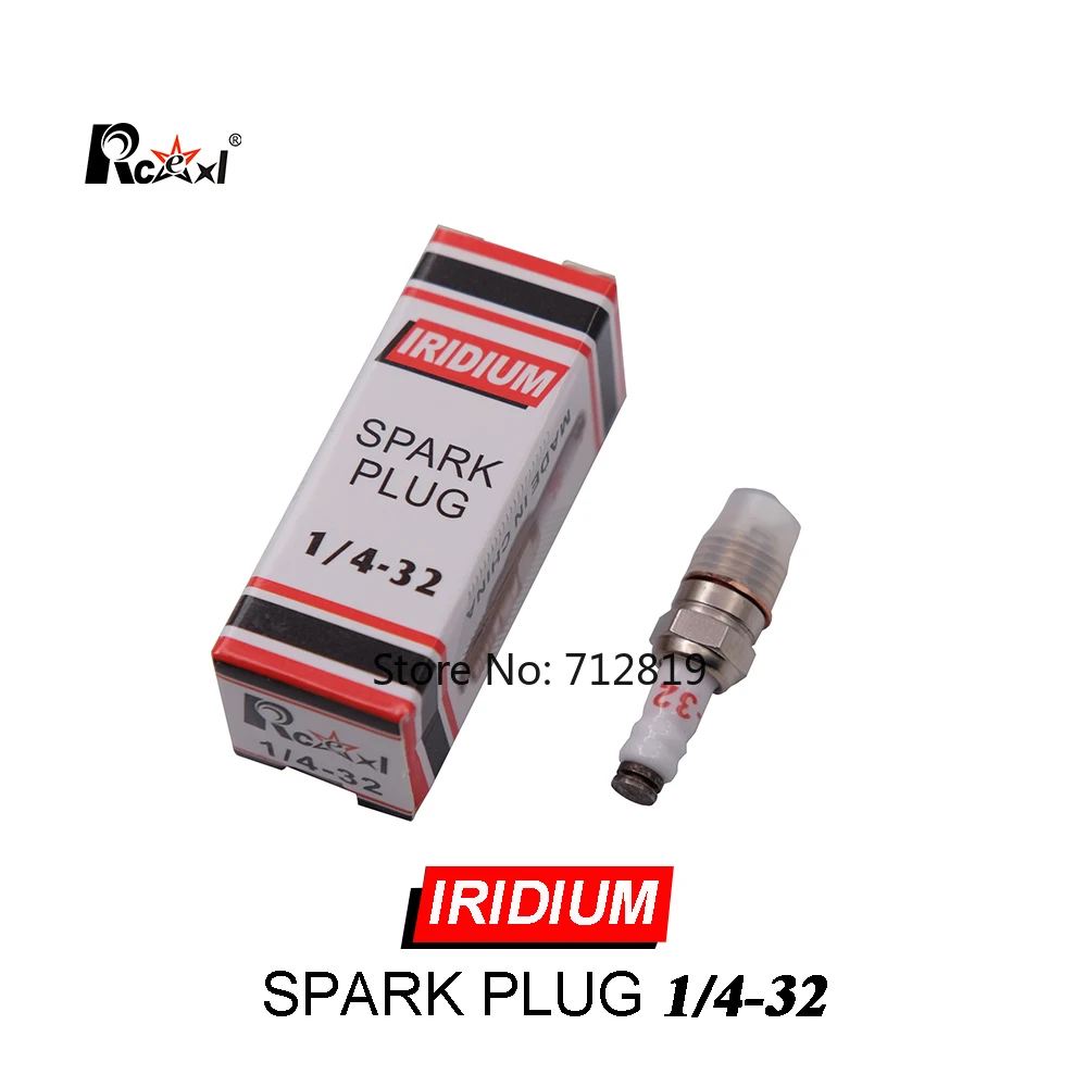 Rcexl 1/4-32 ME8 ME-8 /ME8 Iridium/ Common Spark Plug for RC JBA NGH RCGF Gas Oline Engine Model Fixwing Plane Boat Accessories