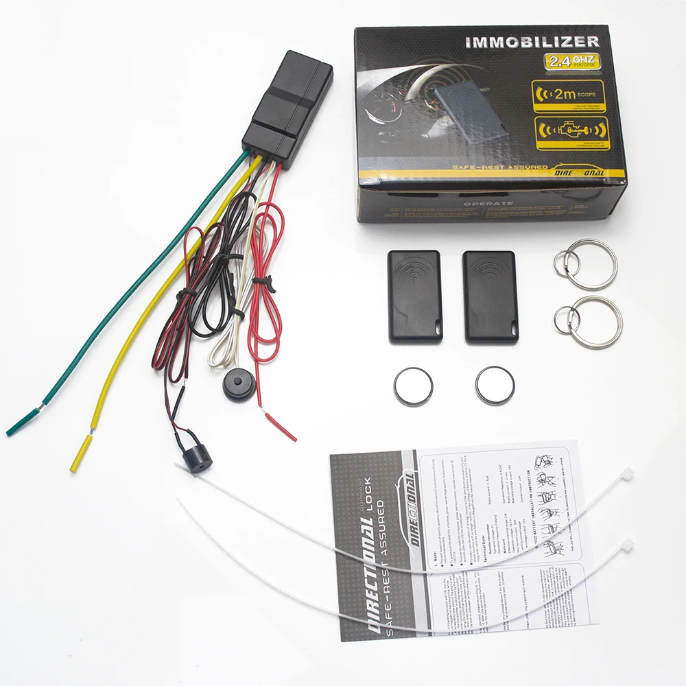 

Best Car Immobilizer Alarm 2.4GHz Car Security System