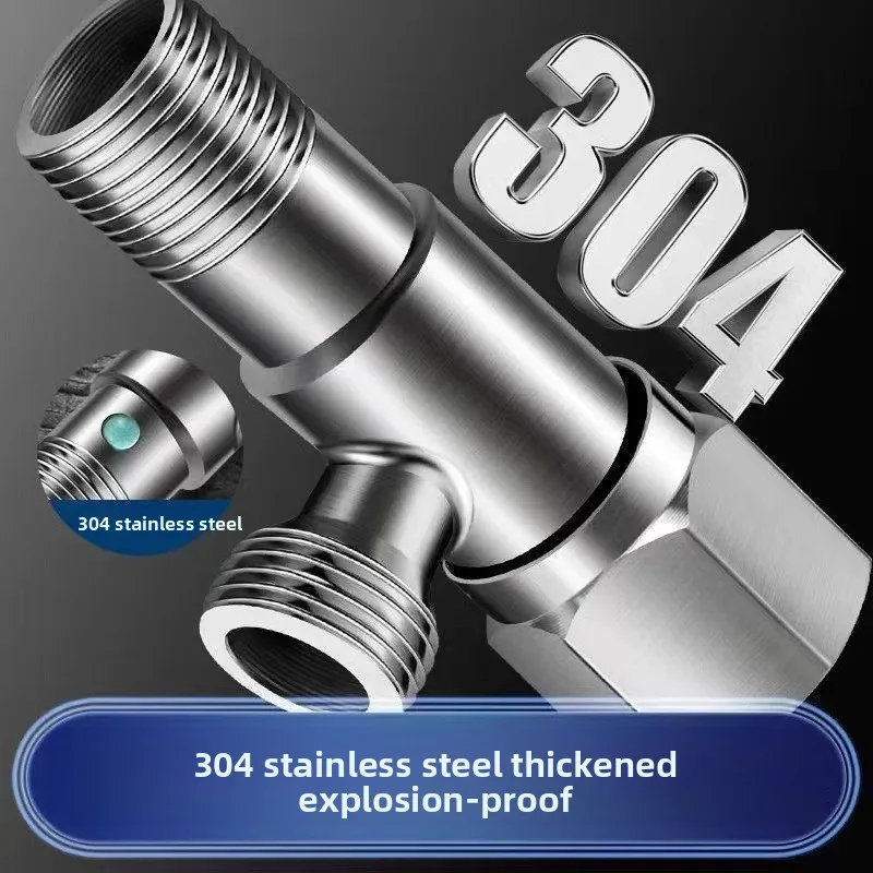 

Клапан-переключатель для водонагревателя из нержавеющей стали 304, с одним входом и одним выходом, 4-минутный водяной клапан, взрывозащищенный