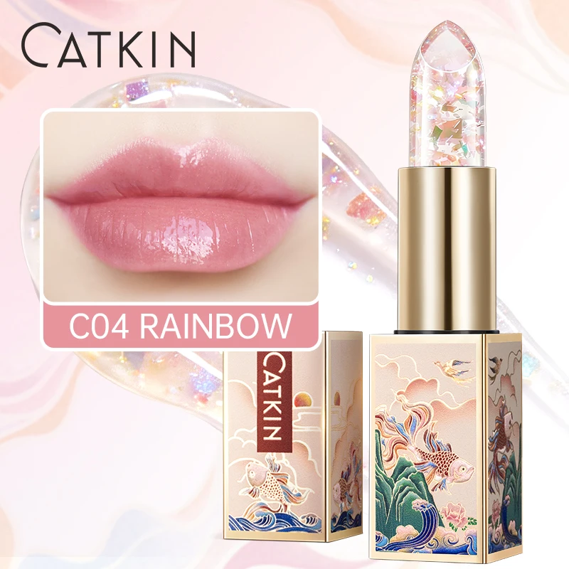 CATKIN SPARKLING LIP BALM MOONLIGHT COLOR-CHANGING LIP STICK - NEW SERIES image 3