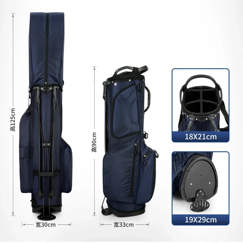 PGM Golf Bags Men Women Lightweight Multifunctional Stand Bag Can Hold a Full Set of Clubs QB074