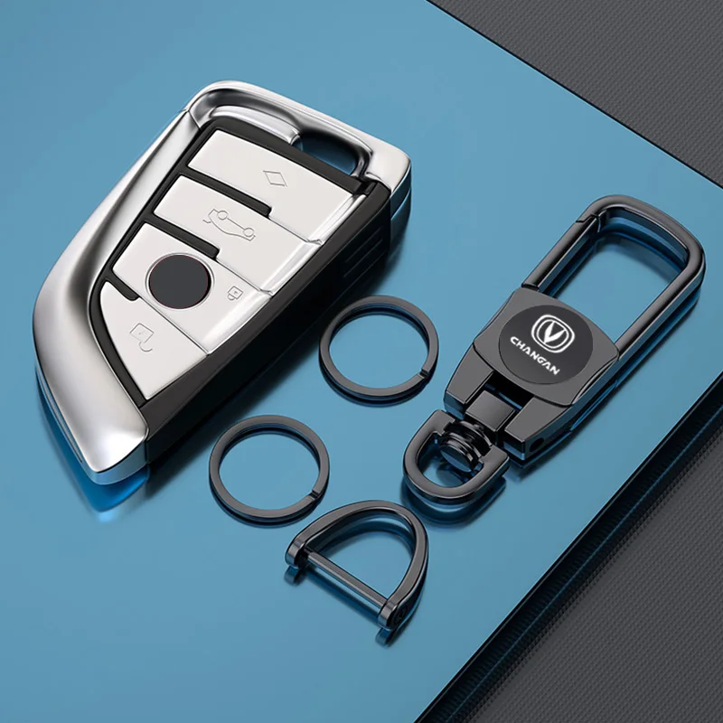 Автомобильный брелок с пряжкой в виде подковы, брелок для ключей, чехол для ключей для Toyota RAV4 YARiS Corolla GR GRMN Camry 2020 2021 2025, аксессуары