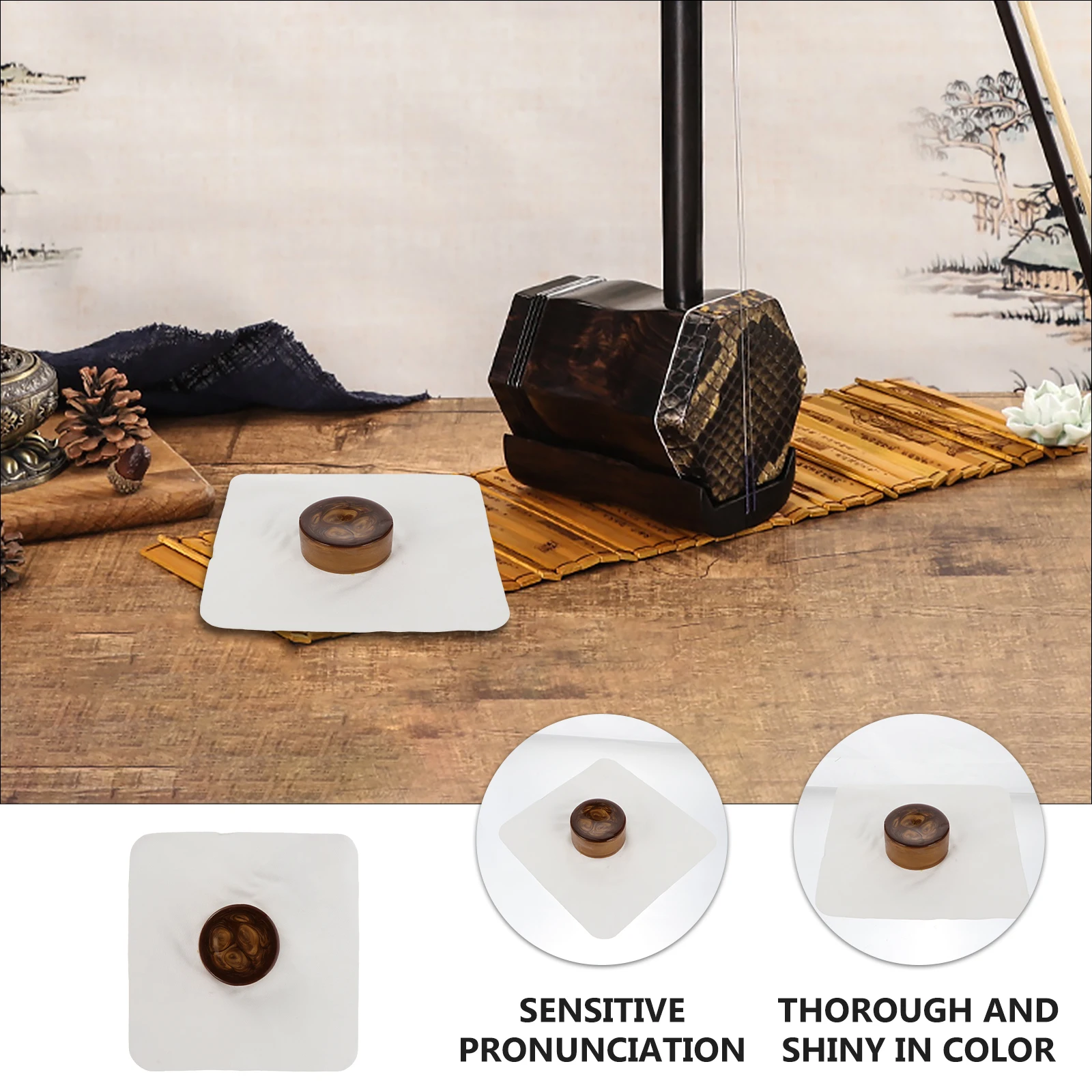 

Rosin Block for Instrument Strings Maintenance Erhu Natural Tool Premium Lightweight Violin Parts Accessories