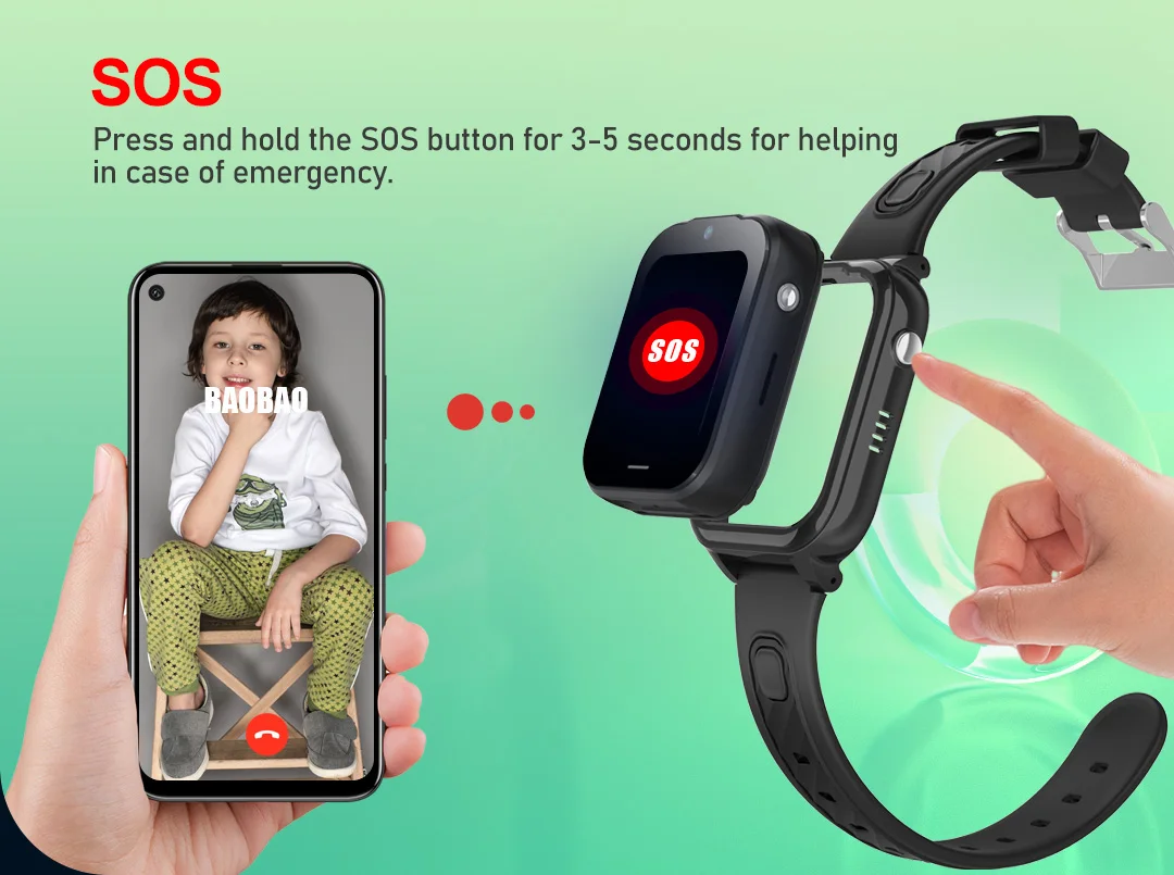 Wonlex 4G Smart Watch Bambini GPS WiFi Localizzazione scolastica Monitor Telefono Orologio KT28 Videochiamata SOS Bluetooth App Negozio Smart Baby Watch