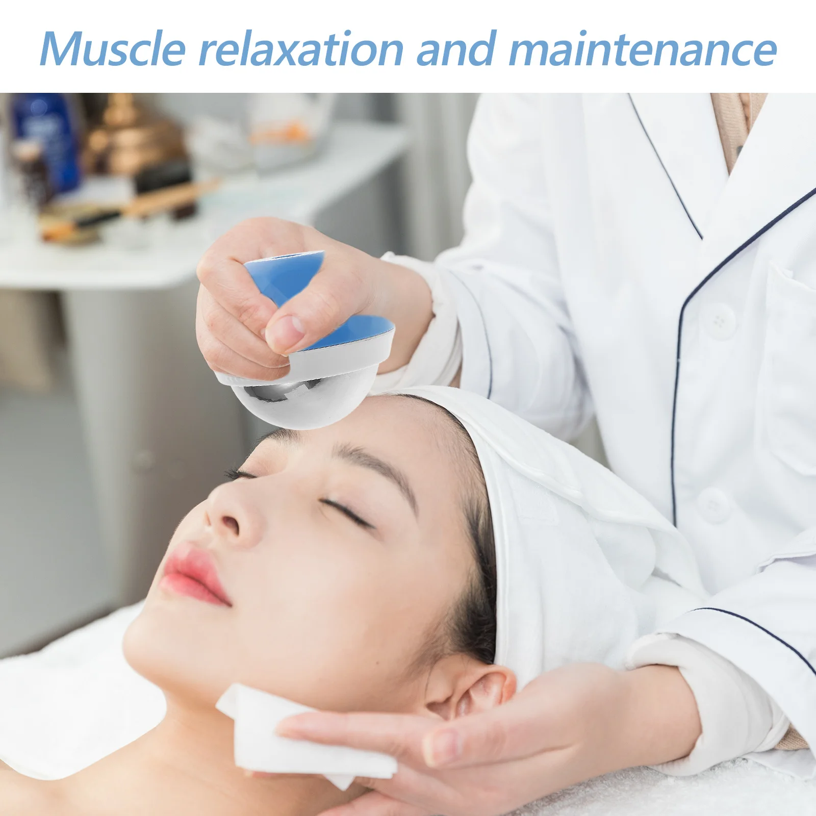 

Ball For Face Body, Stainless Steel Cold Massage Roller For Muscle Recovery, Foot Arm Eye Massager, Reusable