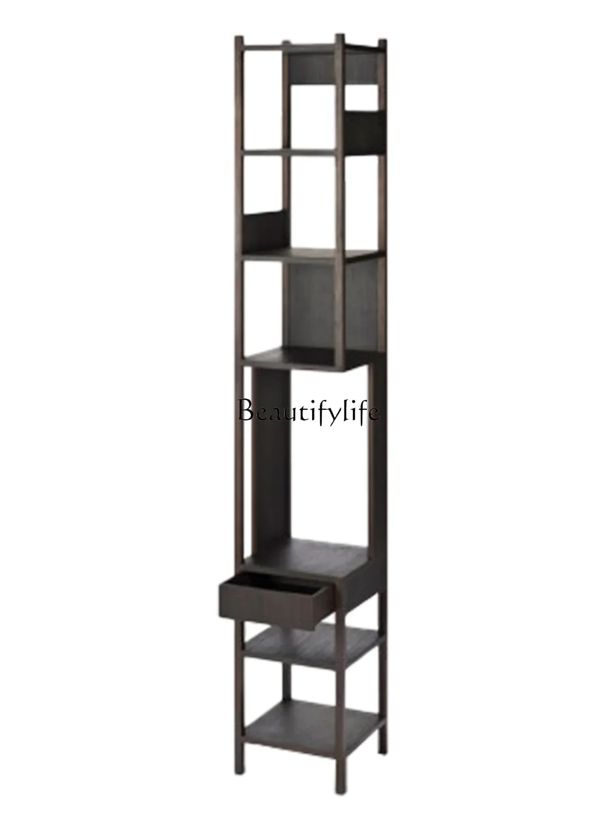 

FG44High-End Custom Silent Style Floor-Standing Rack Solid Wood Wall Creative Stand