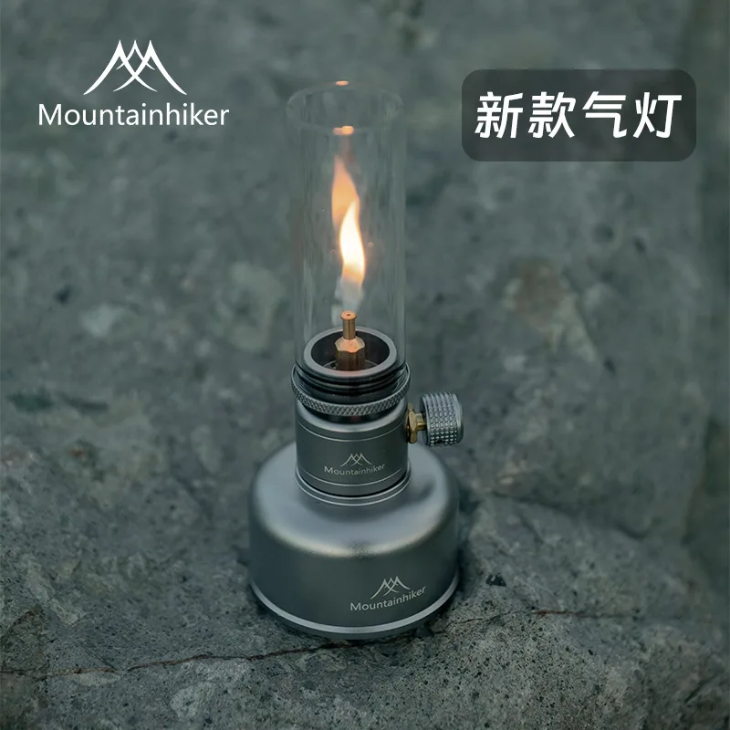 

Mountainhiker Aluminum Alloy Gas Lantern Outdoor Camping Moonlight Ambient Light Set for Hiking Leisure Activities