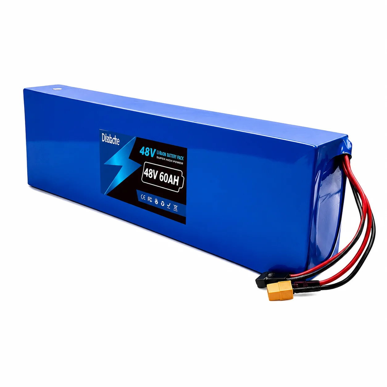 Original 48V Lithium-Ionen-Akku 48V 60Ah 2000W 13S4P Lithium-Ionen-Akkupack für 54,6V CitycocoBMS Elektroroller