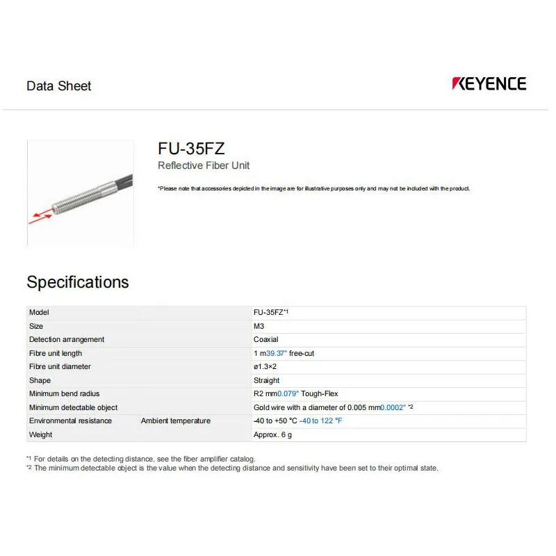 Brand new genuineFU-35FA FU-35FZ FU-35TZ M3 Fiber Optic Sensor