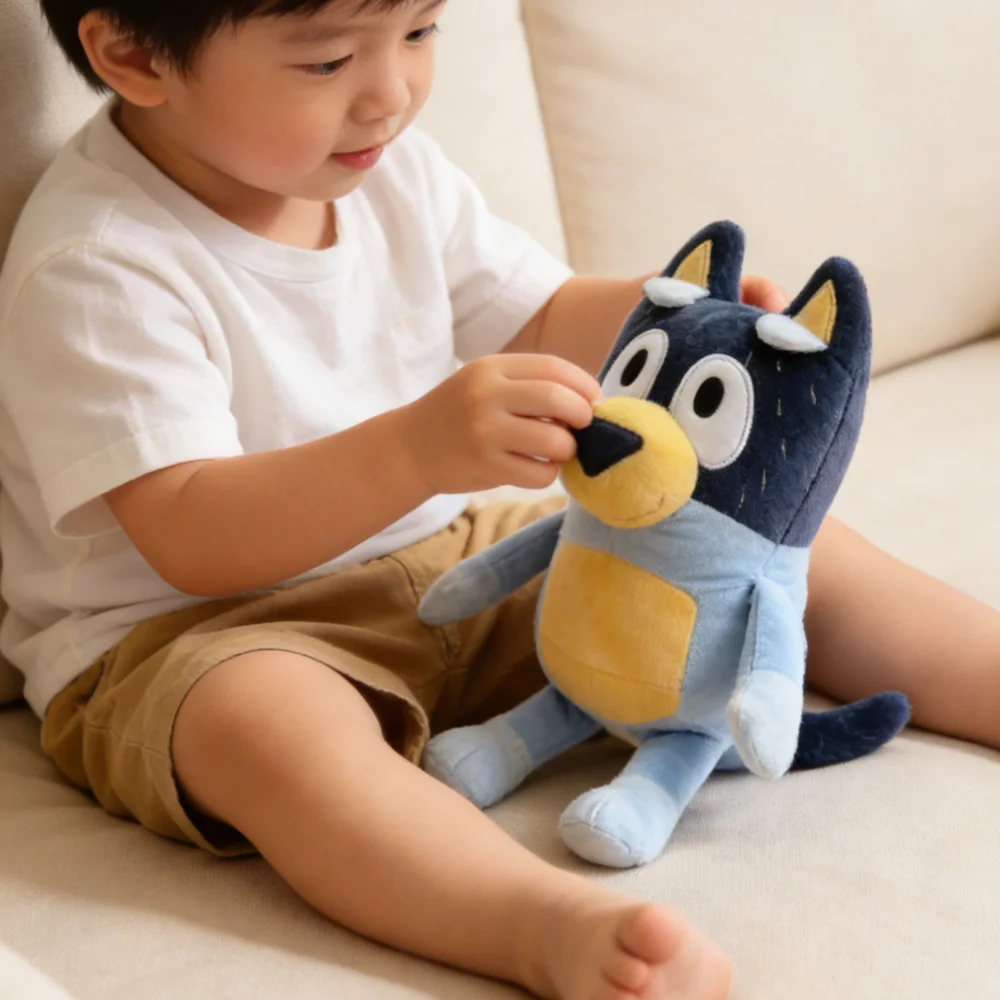 人気商品 ブルーイとビンゴ ぬいぐるみ アニメフィギュア 漫画犬 ぬいぐるみ人形 ペンダント 子供用バックパック飾り ギフト