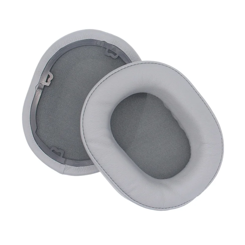 Almohadillas para los oídos para Corsair HS65, almohadillas de repuesto para auriculares, orejeras de esponja de memoria de cuero de proteína suave