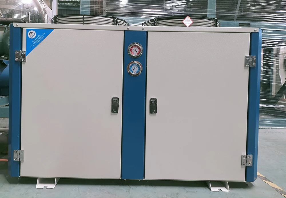 وحدة التكثيف ضاغط التبريد المبرد بالهواء وحدة مكثف صندوق U-تبريد رائجة البيع