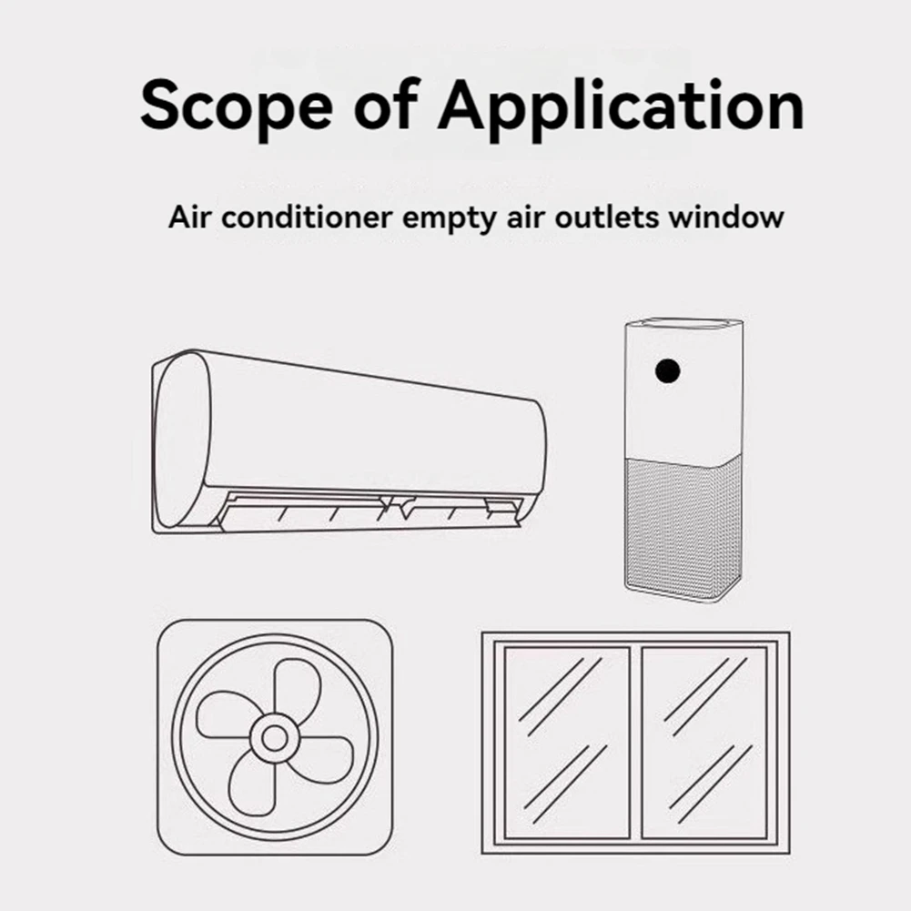 B46B-فلتر أساسي من القطن لأجهزة تنقية الهواء/مكيفات الهواء/فتحات/فلتر النوافذ ترشيح فعال مضاد للغبار PM2.5 50 قطعة #2