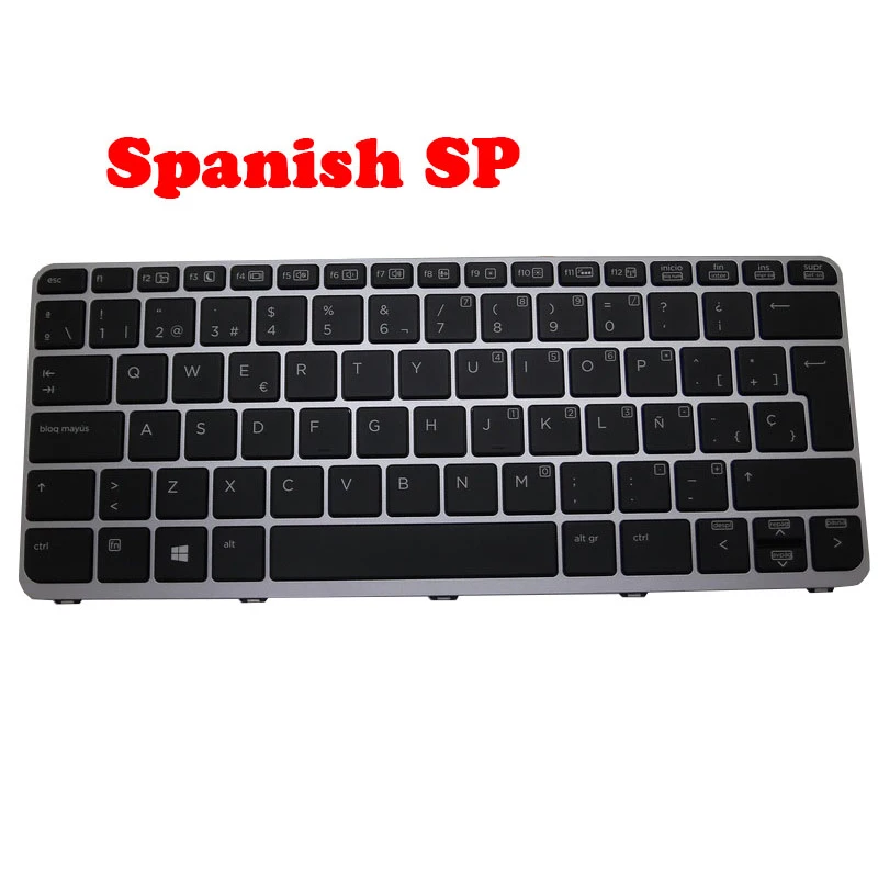 Laptop Keyboard For HP Elitebook 1020 G1 1020 G2 804214-071 804214-001 752962-001 V148726AS1 Spanish SP/United States US