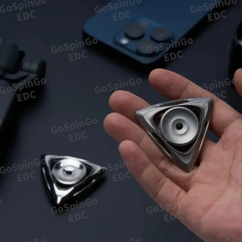 Faith EDC Godness Fidget Spinner Adult Sensory Toys Three-Bladed Fidget Spinner Anxiety Relief Gadgets Stress Relief Toy