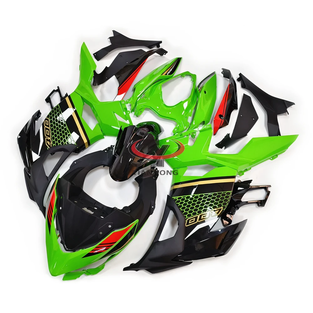 

Bodywork Cowling Injection 2020 Prints Green Grid Phnom Penh Motorcycle For Ninja400 Full Fairing Kit 2018-2025 Fit NINJIA 400