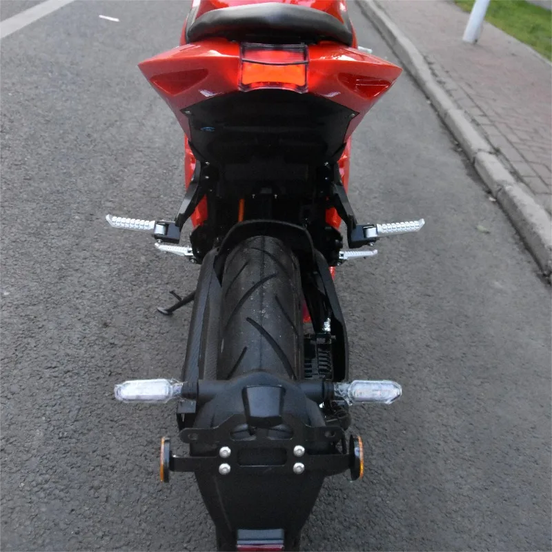 Factory Direct Sales 2000W High-power Electric Motorcycle Speed 90km/h Mileage 90-250km Support Custom Racing Motorcycles Moto
