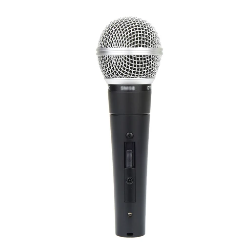 Imagen 2 del producto Micrófono dinámico cardioide SM58 de Metal para canto de escenario micrófono con cable profesional para Shure Karaoke BBOX grabación Vocal