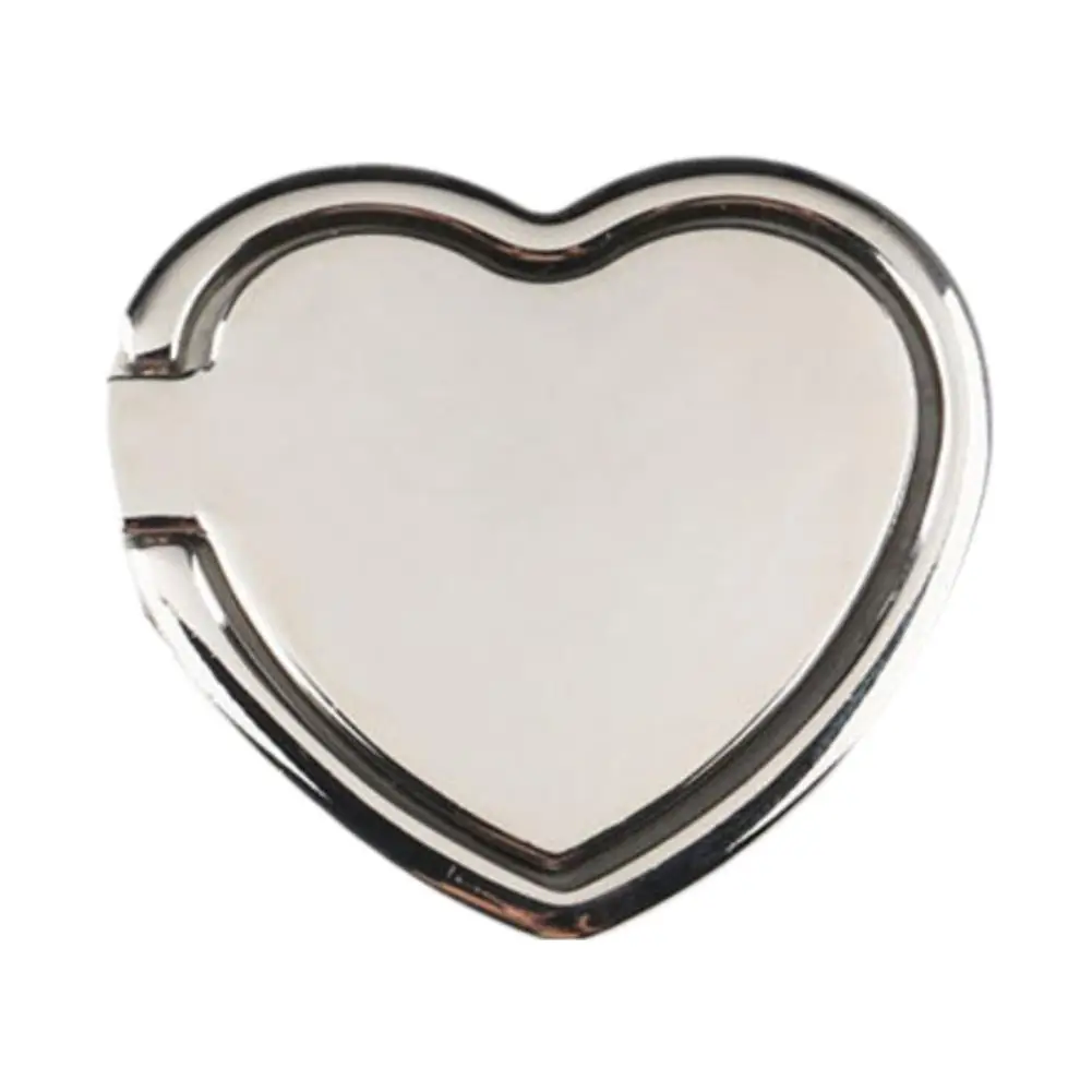 Love-Soporte de escritorio para teléfono, accesorio adhesivo de aleación de Zinc con forma de corazón, A8K0