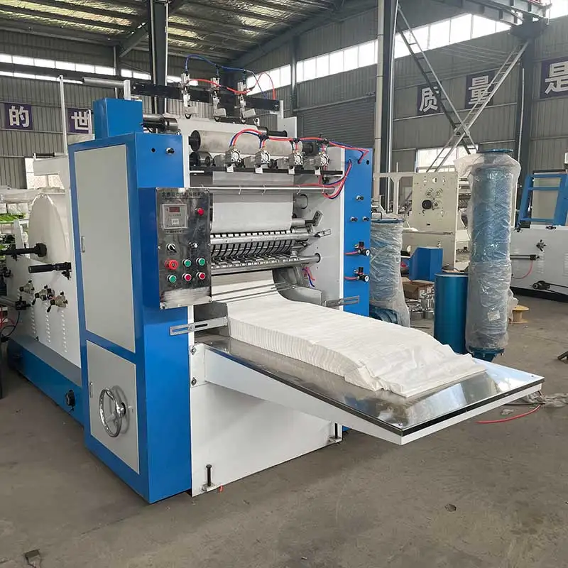 Small Machines for Home Business Soft Facial Tissue Paper Making Machine 2 Lines Facial Tissue Machine