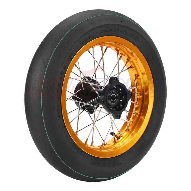 Front 2.15-12 & Rear 2.50-12  inch wheels hub 120/70-12 tyre Road  motorcycle modified accessories innova tires high quality