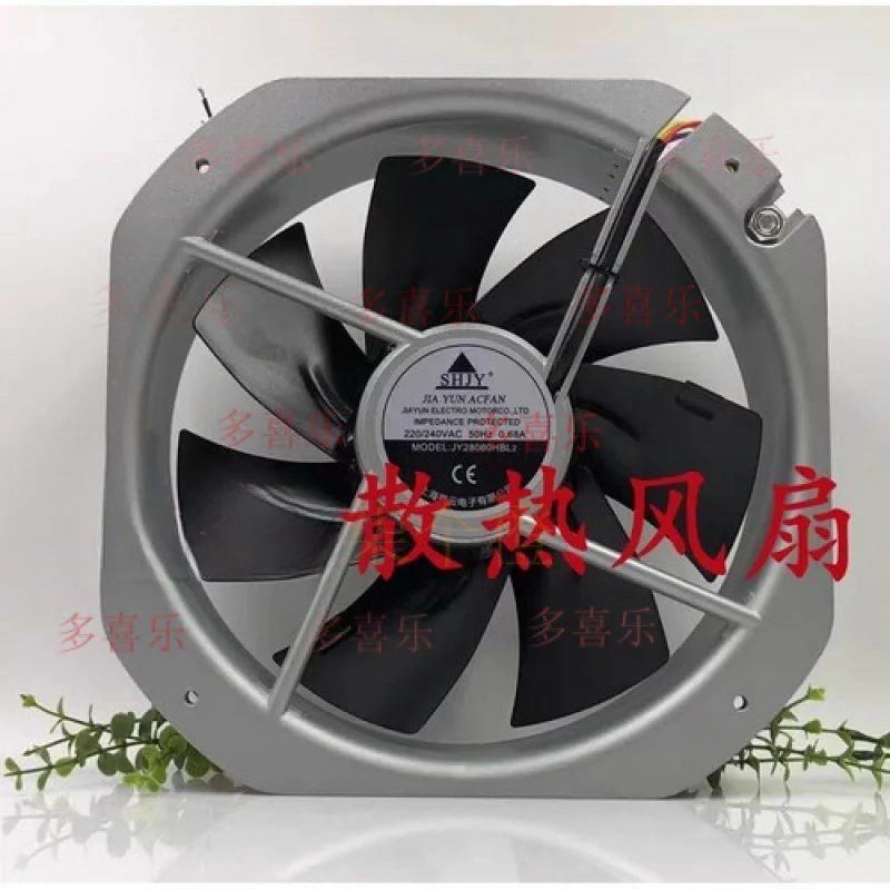 EE for  SHJY JY28080HBL2 28080 AC220/240V 0.68A All-metal high temperature resistant fan