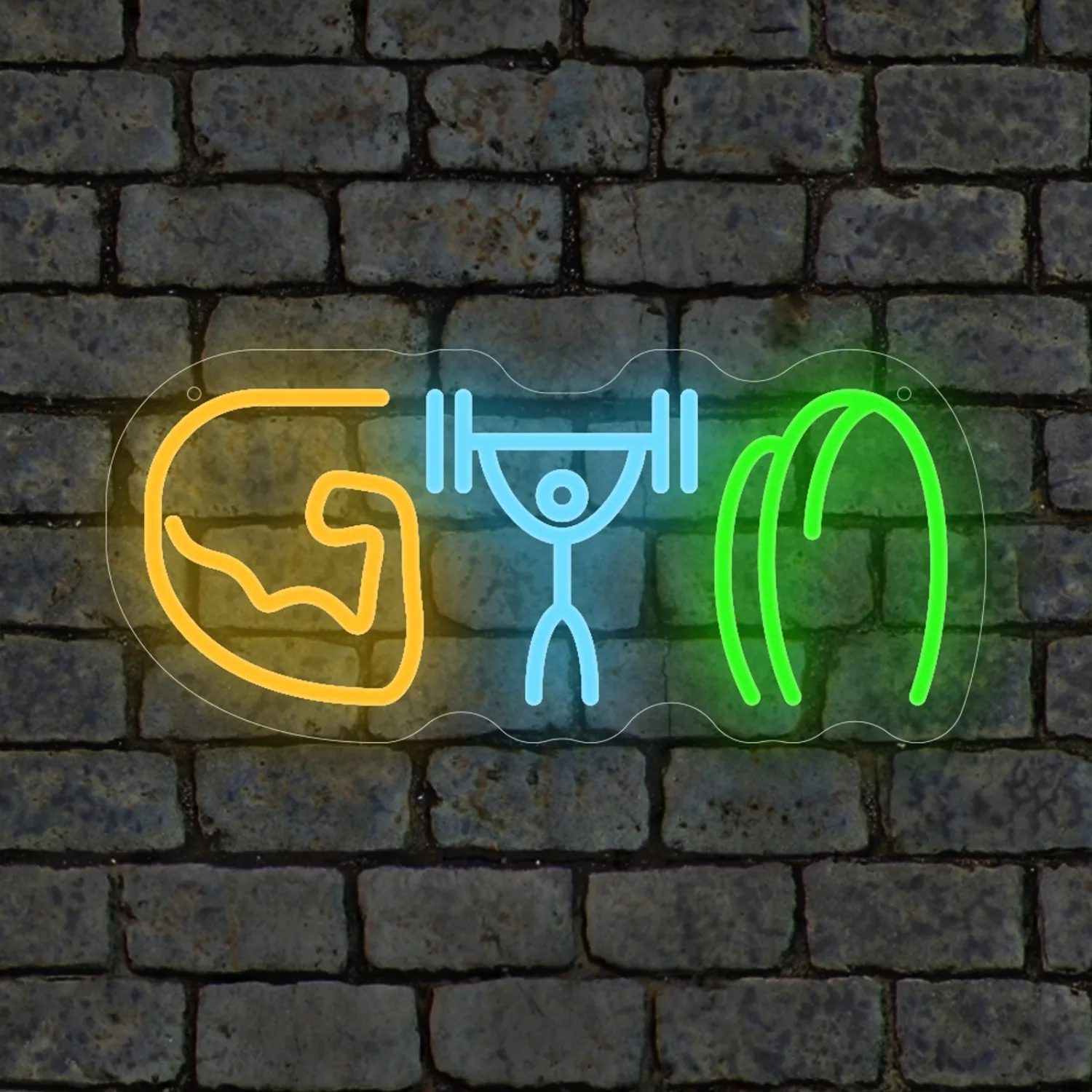 

Неоновые огни GYM с питанием от USB, светодиодные неоновые вывески, настенный декор для спальни, тренажерного зала, фитнес-зала, спортивный клуб, игровая комната, декор для спортивных соревнований