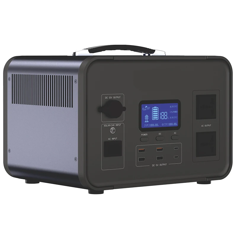 

Outdoor camping 110v/220V solar portable power station 500w 1000w 2000w 3000w inverter with lithium battery charger power bank