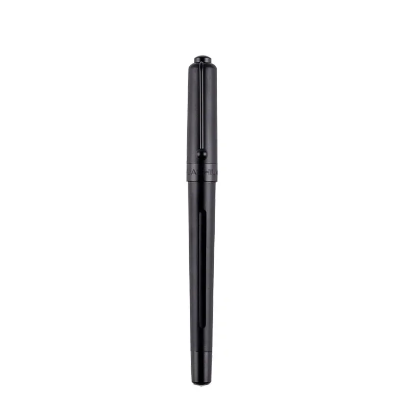 2023 New Arrival Matte Black 0.28mm EF Nib Fountain Pen 1.2mm Bent Nib Calligraphy Metal Pens for Writing Office School Supplies