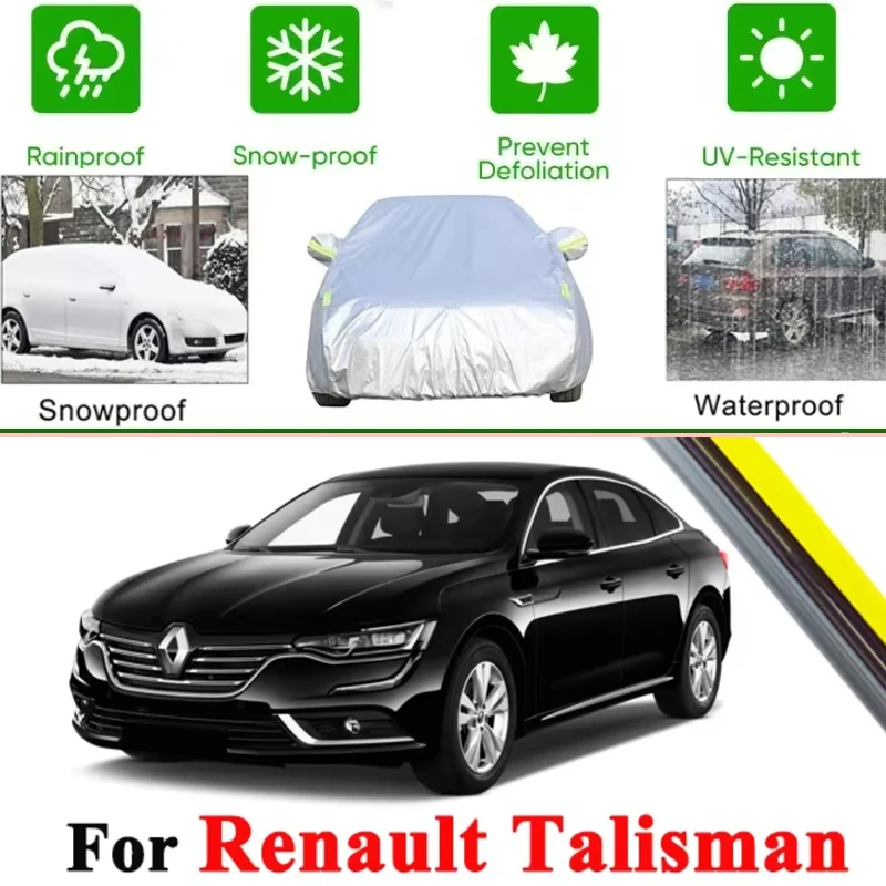 

For Renault Talisman Grandtour 2015-2022 Full Car Covers Outdoor Sun Anti UV Rain Snow Dust Protection Oxford Cloth Accessories