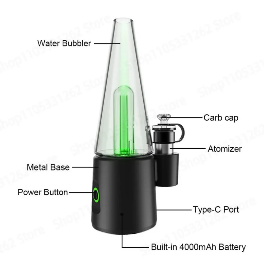 Temperature Controlled Glass Baking Tool Universal Fit Filter Stand One Key Operation
