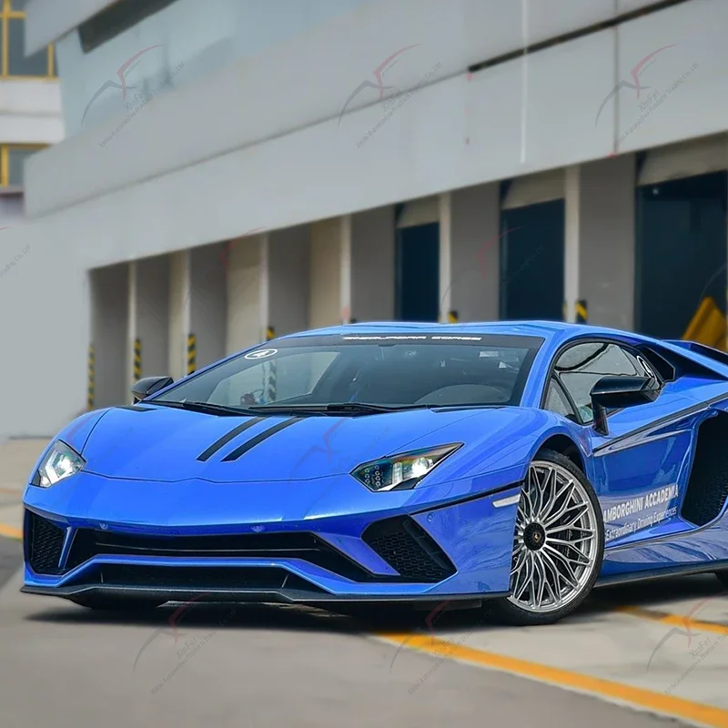 New Car Bumper Modification Suitable for Aventador LP740 Modified Carbon Fiber Front and Rear Bumper Appearance Body Kit