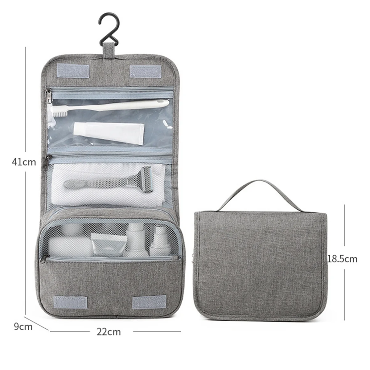 

ABJQ Women Makeup Bags Travel Cosmetic Bag Foldable Toiletry Bag Storage Bag Hanging Storage Travel Cosmetic Bag C