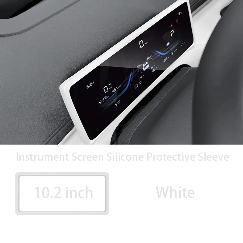 Silikon-Schutzhülle für den Bildschirm des Mittelkonsolen-Instrumentenpanels für Geely EX5 EM-i Galaxy Starship 7 Innenraum-Zubehör – Detail 12