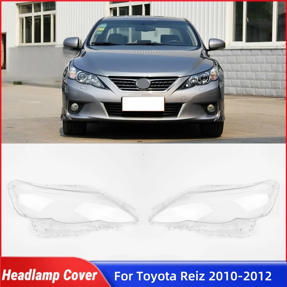 

For Toyota Reiz 2010 2011 2012 Car Gadgets Lampshades Lamp Shell Head Lamp Cover Car Front Headlight Lens Cover Lights Shell