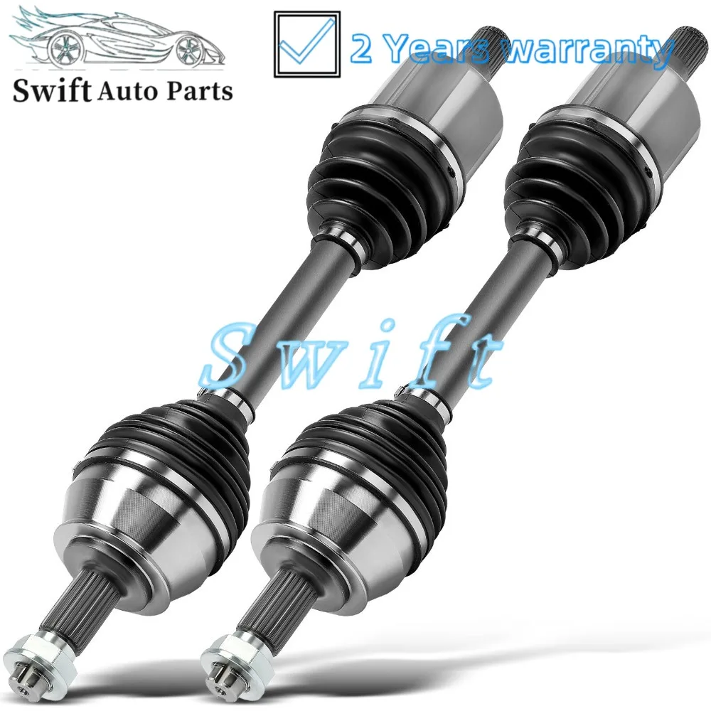 2x Front Left & Right Side CV Axle Assembly for Jeep Compass 2018-2022 2.4L AWD/FWD 68290566AA