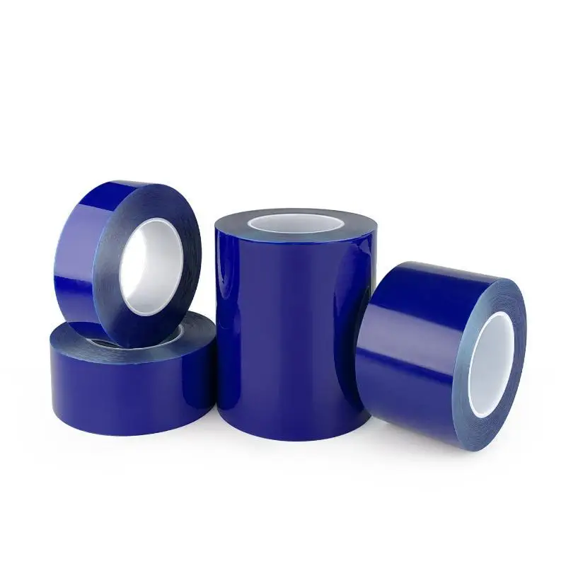 New 1 Roll Car Wheel Rim Tape Pe Blue Tape Strong Adhesion Scratch Guard Easy Install Hub Wheel Film Tapes