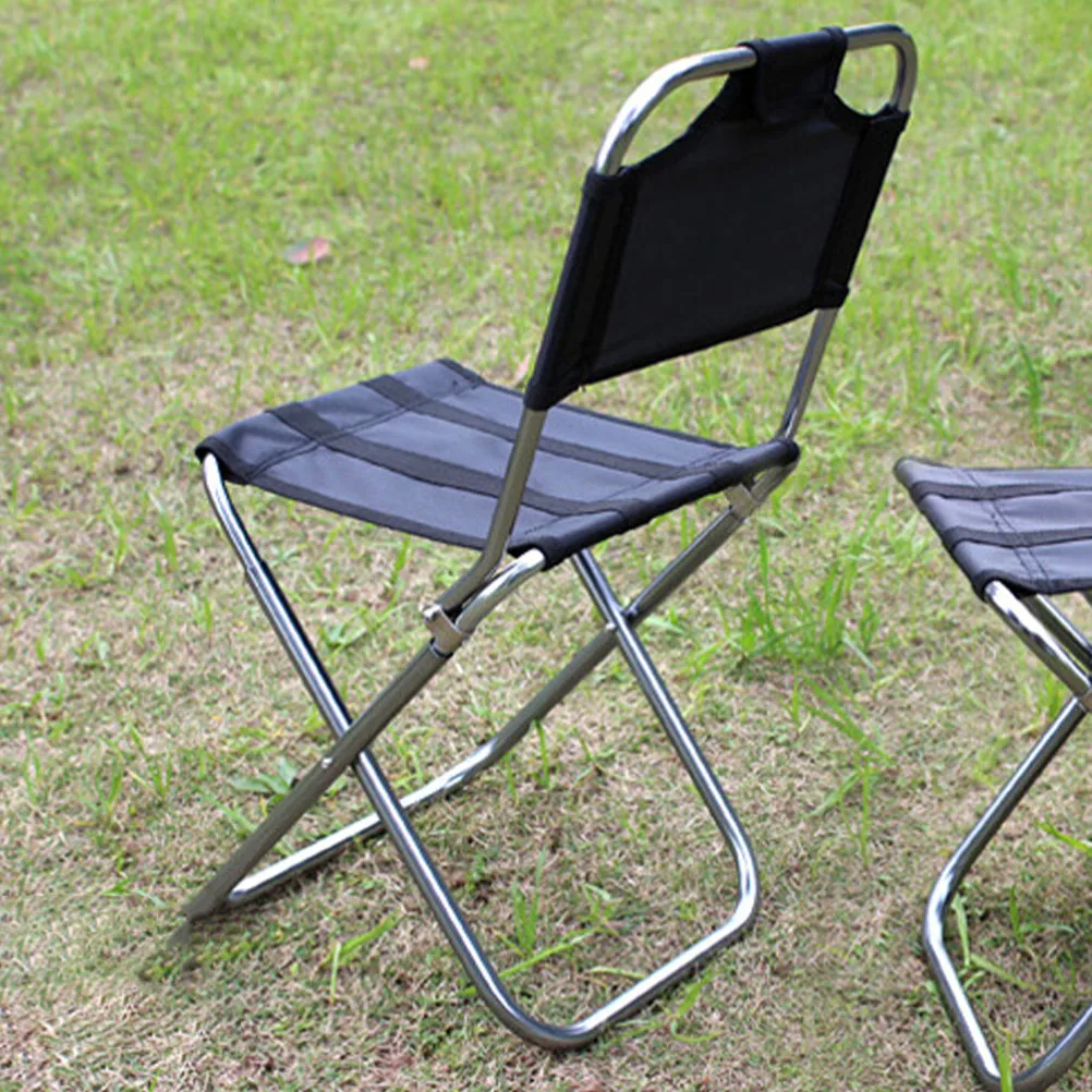 

Outdoor Foldable Fishing Chair Aluminum Alloy Sturdy Folding Camping Stool Compact Portable Seat for Fishing Picnic